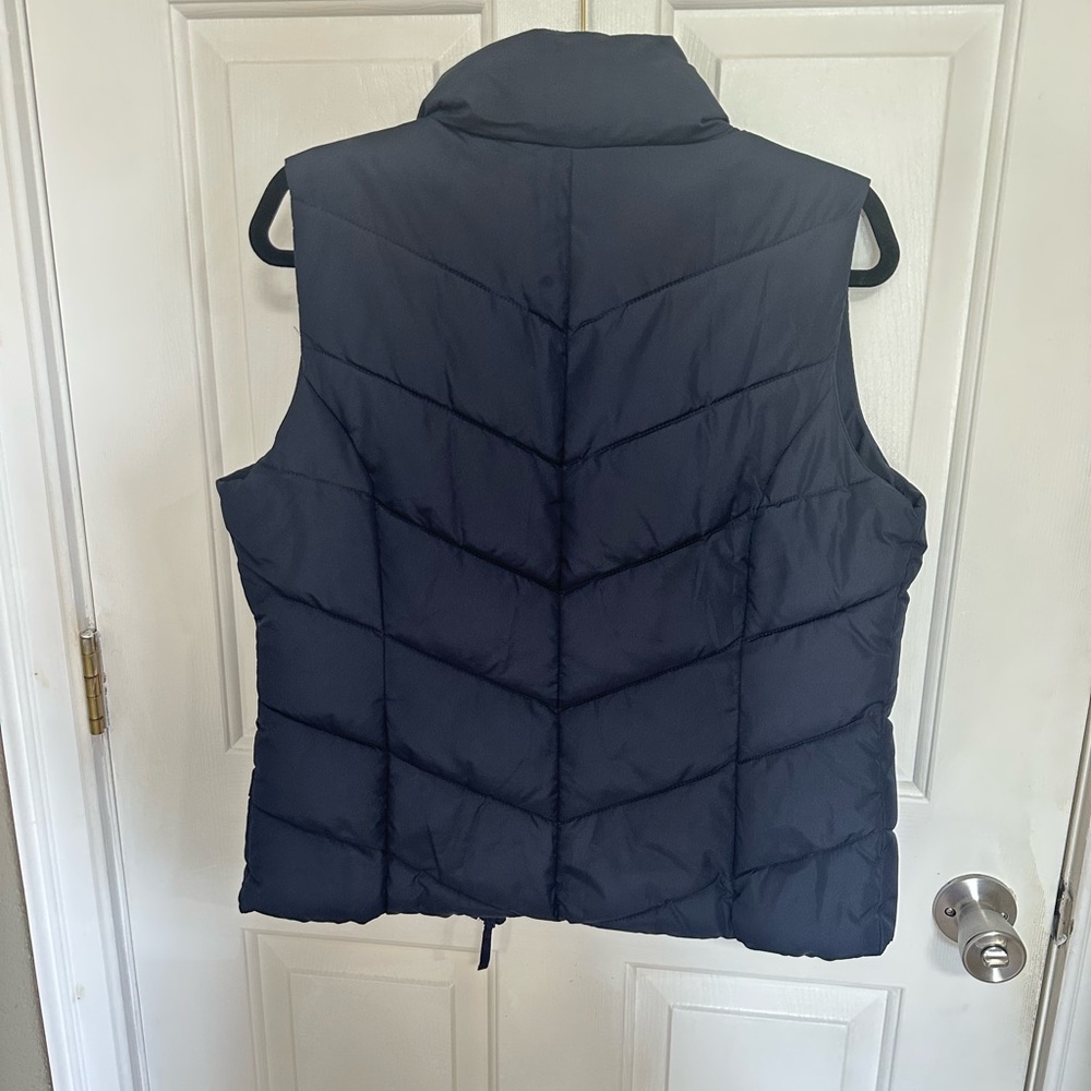 Aeropostale Dark Blue Quilted Vest - Picture 3 of 5